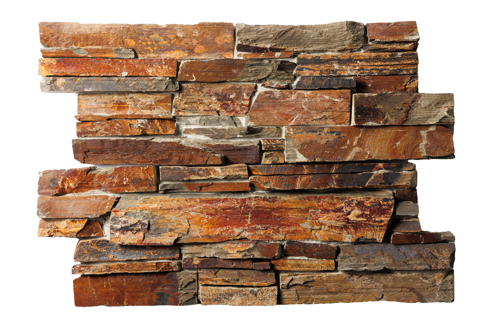 Декоративный камень 3D панели RKS SLATE Сланец Cedar Slate Rockface (грубый камень)