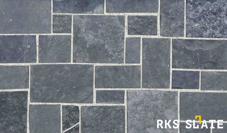 Облицовочный камень RKS SLATE Greenwich Gray Castle