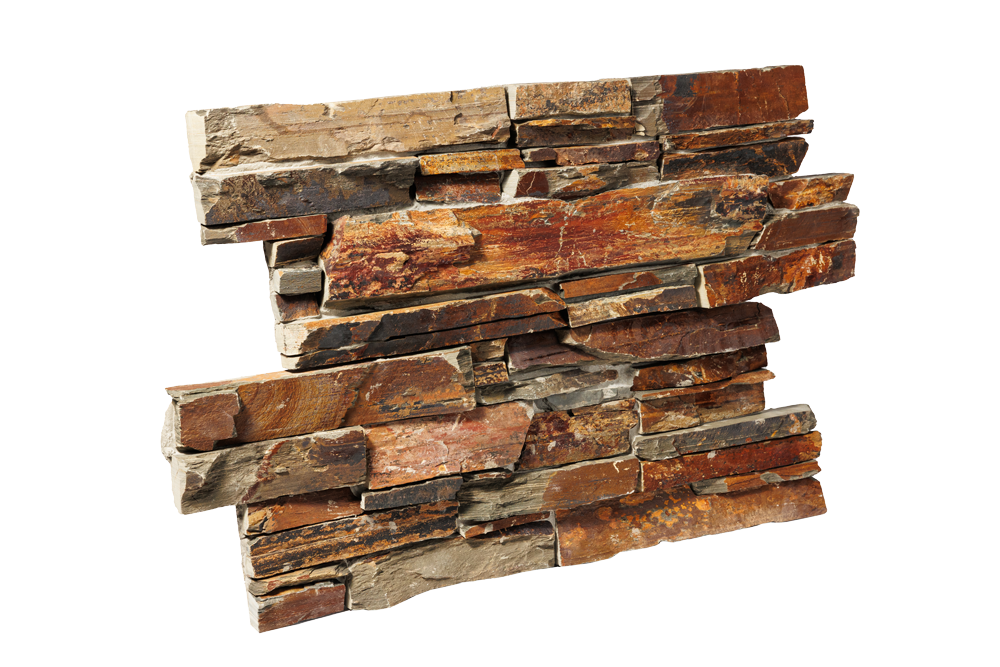 Декоративный камень 3D панели RKS SLATE Сланец Cedar Slate Rockface (грубый камень)