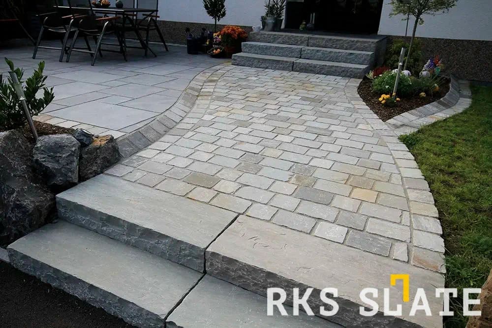 Брусчатка RKS Slate Sandstone Belgian Grey