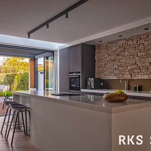 Панели из камня 3D панели RKS SLATE Кварцит Sesame Yellow Country