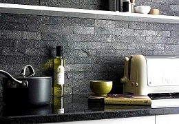 3D панели RKS SLATE Кварцит Black Quartz Classic