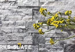3D панели RKS SLATE Мрамор Cloudy Grey Modern