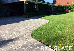 Брусчатка RKS Slate Belgian Grey 100х100 мм