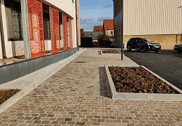 Брусчатка RKS Slate Belgian Multi 100х100 мм