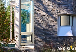 3D панели RKS SLATE Кварцит Black Quartz Classic