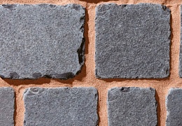 Брусчатка RKS Slate Temple Belgian Black 100x100 мм