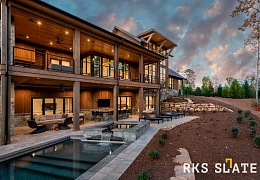 Облицовочный камень RKS SLATE Grey Quartz Castle