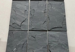 Сланец RKS SLATE Black Mushroom 400x200 мм