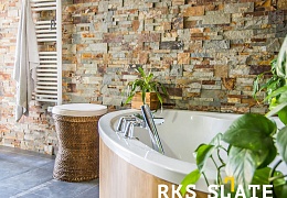 3D панели RKS SLATE Сланец Dark Multicolor Modern