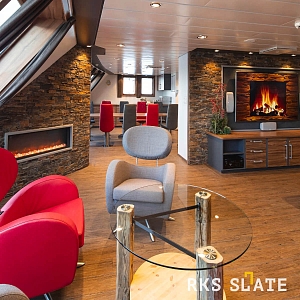 Камень для внутренней отделки стен RKS SLATE Сланец Cedar Slate Country