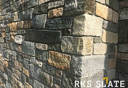 Облицовочный камень RKS SLATE Portland Blend Strips