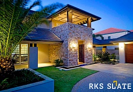 Облицовочный камень RKS SLATE Sesame Yellow Quartz Strips