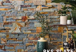 3D панели RKS SLATE Сланец Dark Multicolor Modern