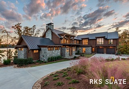 Облицовочный камень RKS SLATE Grey Quartz Castle