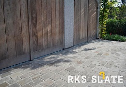 Брусчатка RKS Slate Belgian Grey 100х100 мм