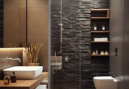 3D панели RKS SLATE Кварцит Black Quartz Classic