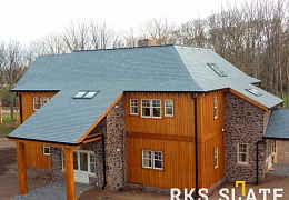 Кровельный Сланец RKS SLATE Grey 400х200 мм