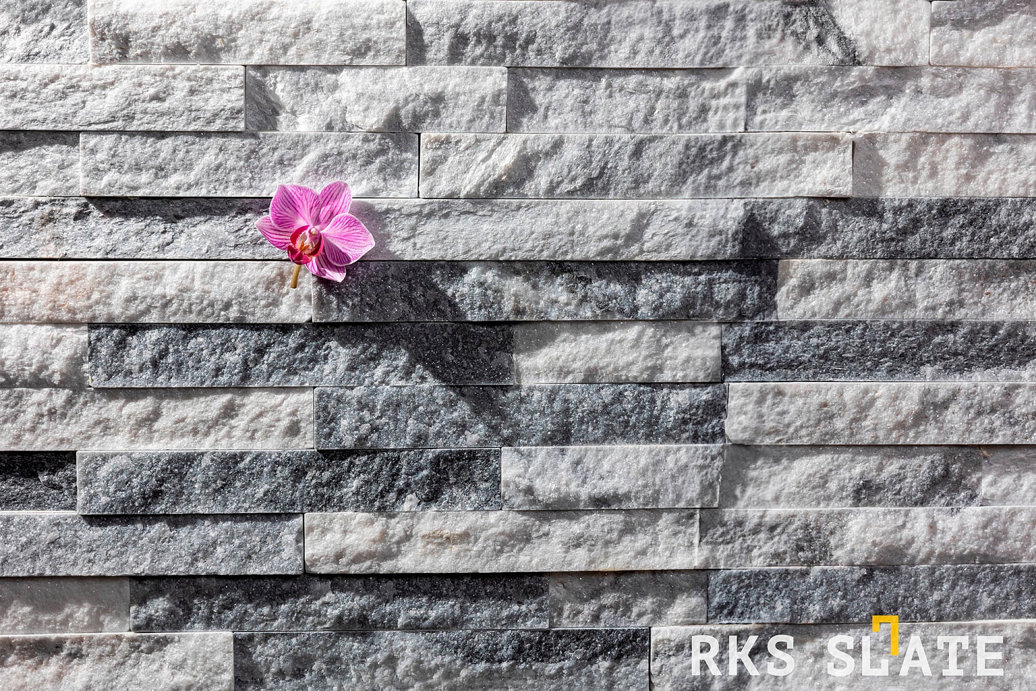3D панели RKS SLATE Мрамор Cloudy Grey Classic