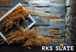 3D панели RKS SLATE Сланец Dark Multicolor Modern