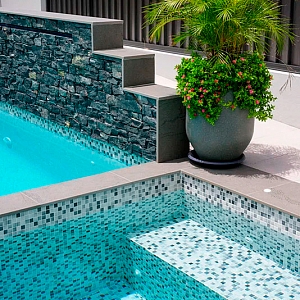 Натуральный отделочный камень RKS SLATE Кварцит Black Quartz Country