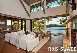 Облицовочный камень RKS SLATE Grey Quartz Castle
