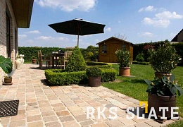 Брусчатка RKS Slate Belgian Multi 100х100 мм
