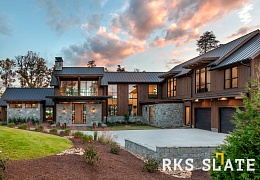 Облицовочный камень RKS SLATE Grey Quartz Castle