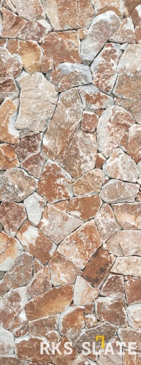 Облицовочный камень для фасада RKS SLATE Fire Grey Marble Loose