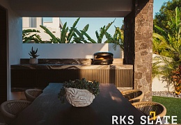 Облицовочный камень RKS SLATE Midnight Black Loose