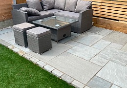Плитка из песчаника Belgian Grey 600x300 мм