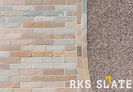 Брусчатка RKS Slate Belgian Multi 100х100 мм