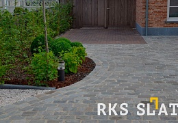 Брусчатка RKS Slate Belgian Grey 100х100 мм