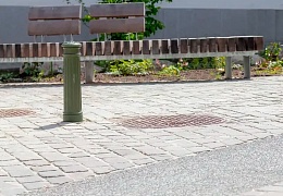 Брусчатка RKS Slate Belgian Grey 100х100 мм
