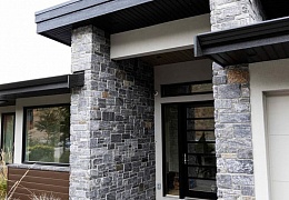 Облицовочный камень RKS SLATE Greenwich Gray Temple