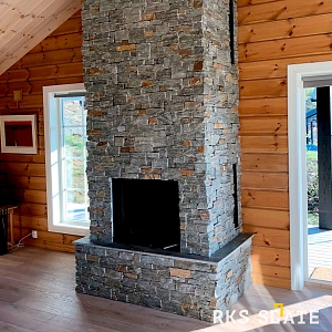 Декоративный камень для камина RKS SLATE Кварцит Boston Blend Country