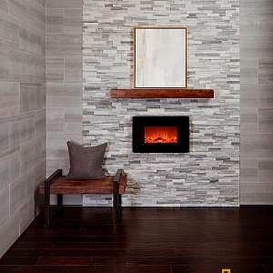 Купить облицовочный камень для камина 3D панели из натурального камня Мрамор Cloudy Grey Classic