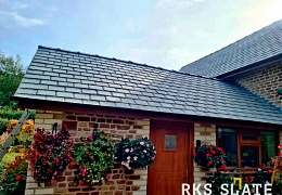 Кровельный Сланец RKS SLATE Grey 400х200 мм