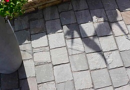 Брусчатка RKS Slate Belgian Grey 100х100 мм