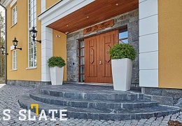 Сланец RKS SLATE Black Mushroom 400x200 мм
