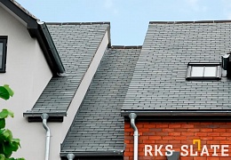 Кровельный Сланец RKS SLATE Grey 400х200 мм