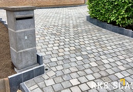 Брусчатка RKS Slate Belgian Grey 100х100 мм