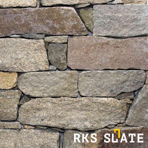 Отделочный камень RKS SLATE Sesame Yellow Quartz Castle