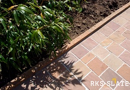 Брусчатка RKS Slate Belgian Multi 100х100 мм
