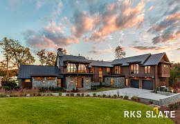 Облицовочный камень RKS SLATE Grey Quartz Castle