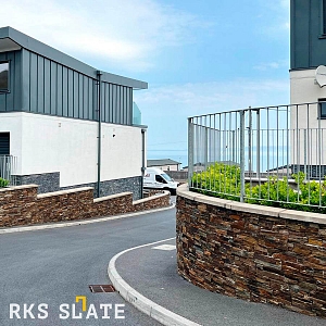 Камень для цоколя дома RKS SLATE Сланец Cedar Slate Country