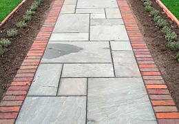 Плитка из песчаника Belgian Grey 600x300 мм