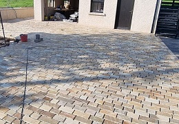 Кварцитовая брусчатка RKS Slate Maryland 200x100 мм