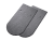 Кровельный Сланец RKS SLATE Charcoal, бобровый хвост 400х250 мм