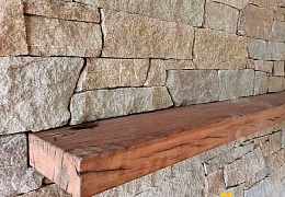 Облицовочный камень RKS SLATE Sesame Yellow Quartz Strips